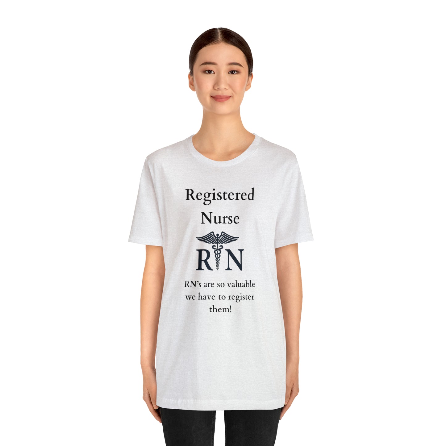 Registered Nurse Unisex Jersey Short Sleeve Tee