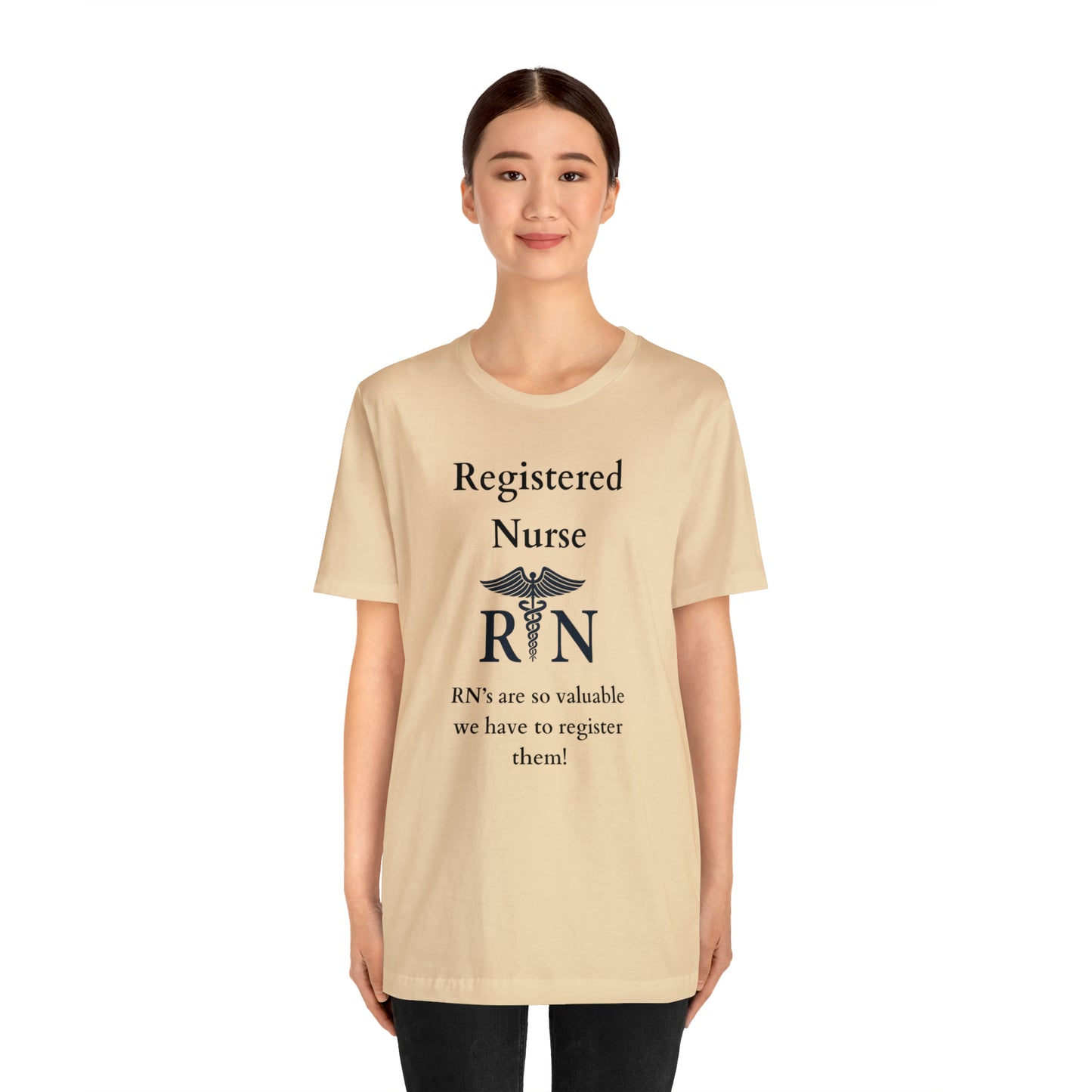 Registered Nurse Unisex Jersey Short Sleeve Tee