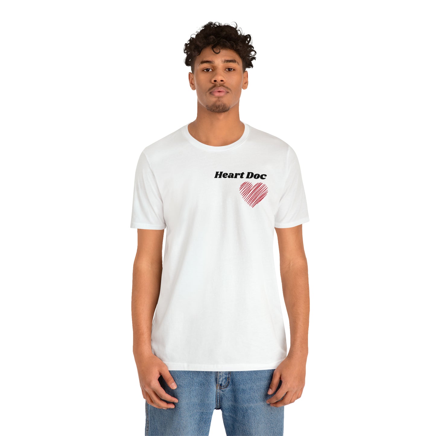 Heart Doc Cardiologist PhysicianUnisex Jersey Short Sleeve Tee