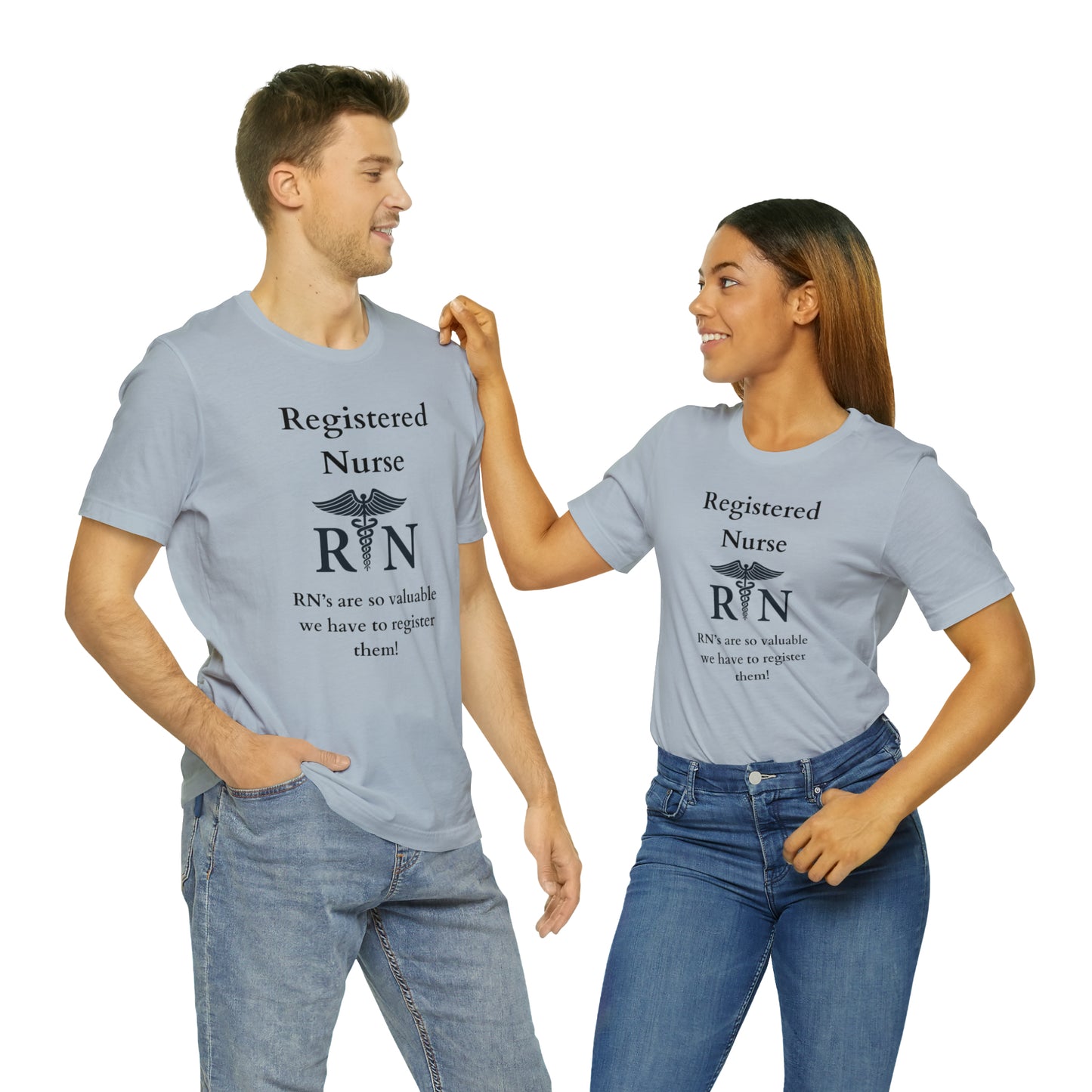 Registered Nurse Unisex Jersey Short Sleeve Tee