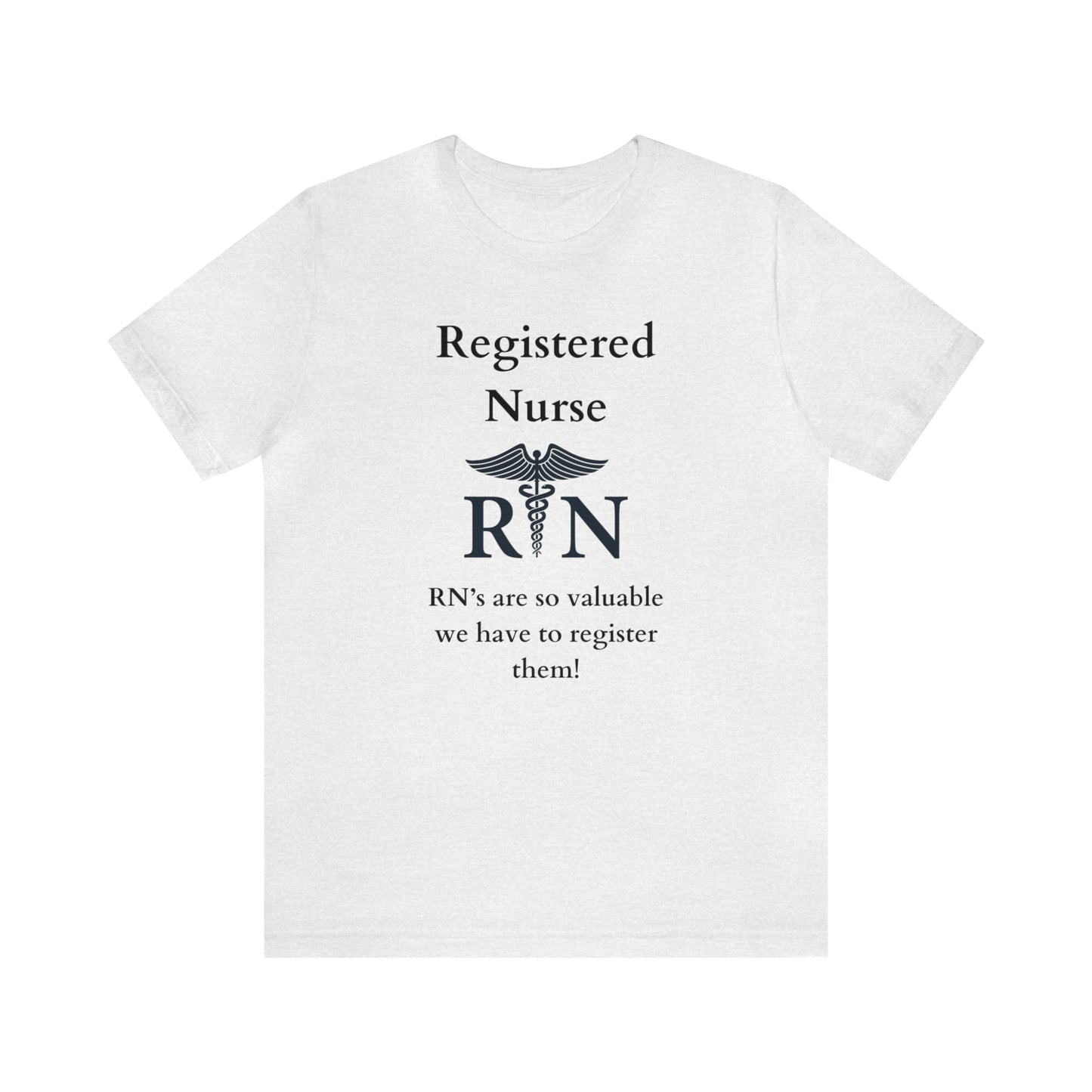 Registered Nurse Unisex Jersey Short Sleeve Tee