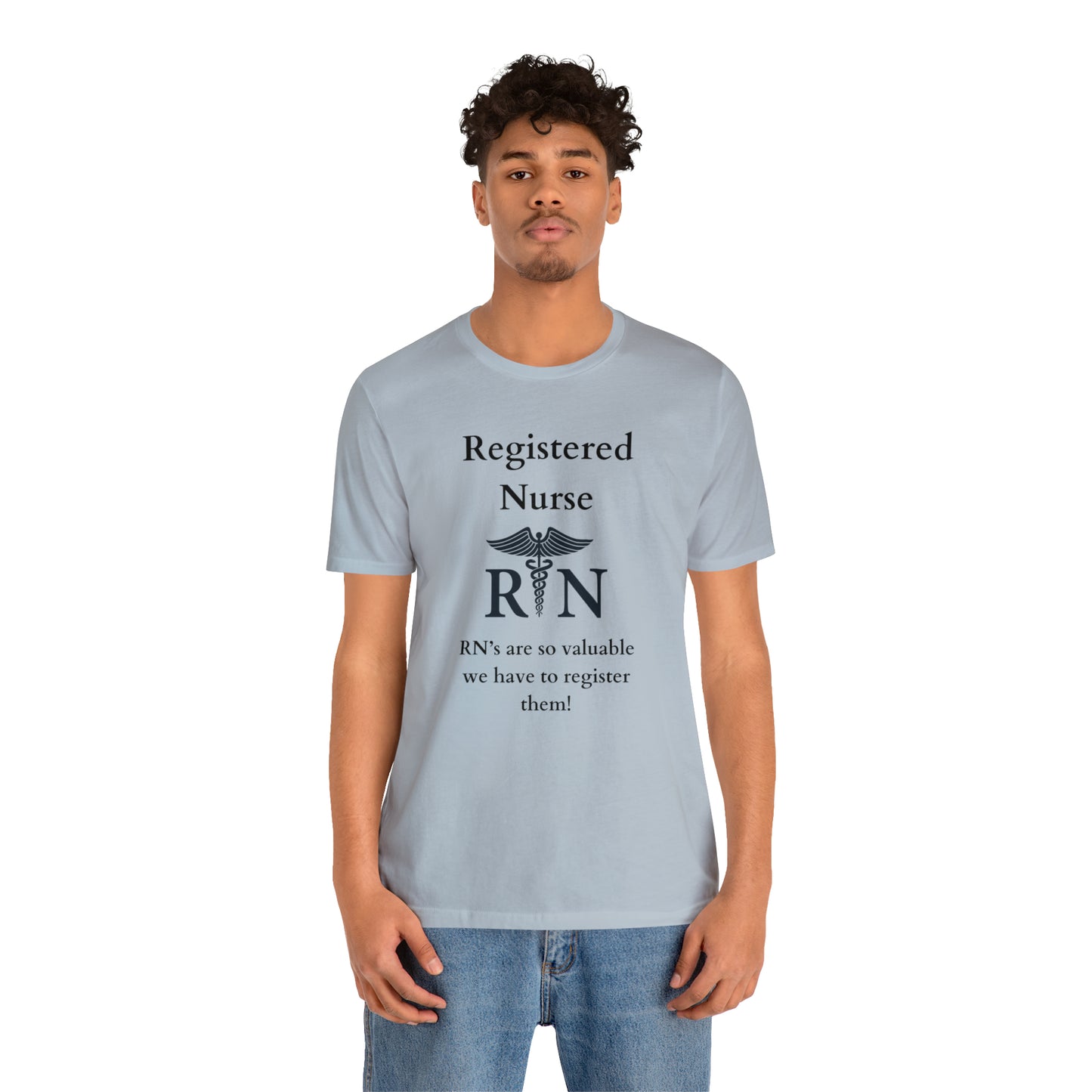 Registered Nurse Unisex Jersey Short Sleeve Tee