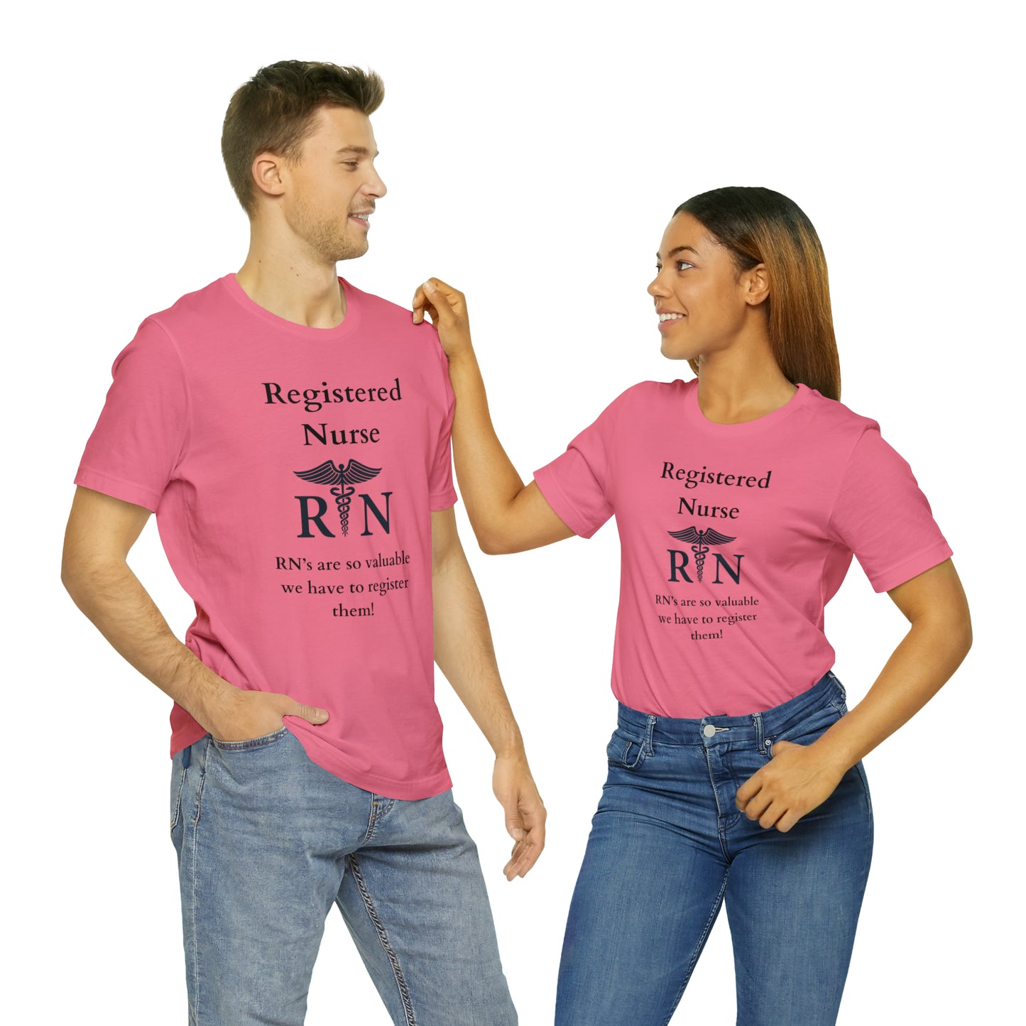 Registered Nurse Unisex Jersey Short Sleeve Tee