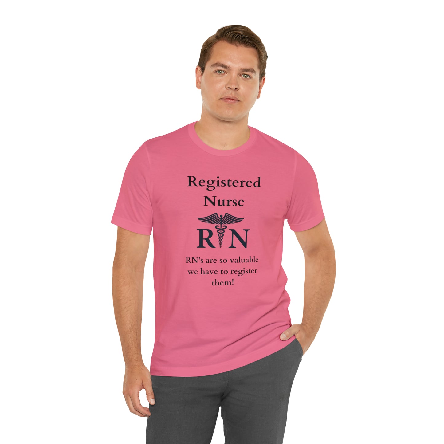 Registered Nurse Unisex Jersey Short Sleeve Tee