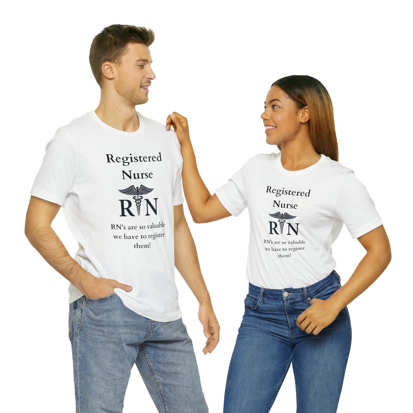 Registered Nurse Unisex Jersey Short Sleeve Tee