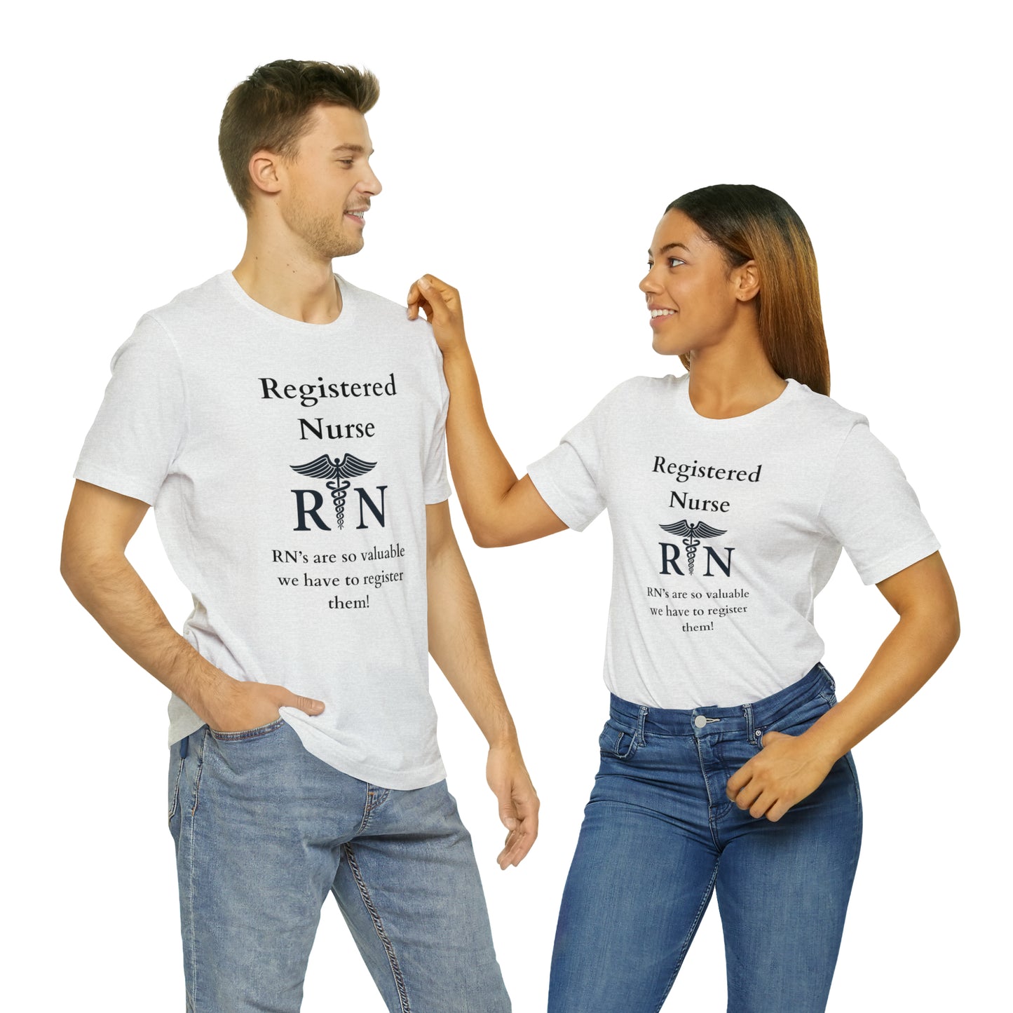 Registered Nurse Unisex Jersey Short Sleeve Tee