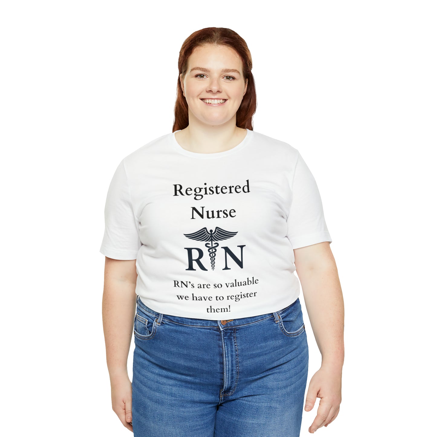 Registered Nurse Unisex Jersey Short Sleeve Tee