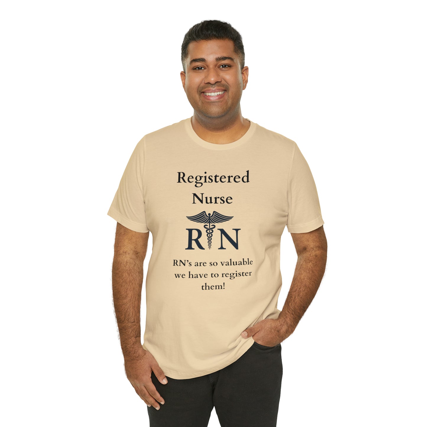 Registered Nurse Unisex Jersey Short Sleeve Tee