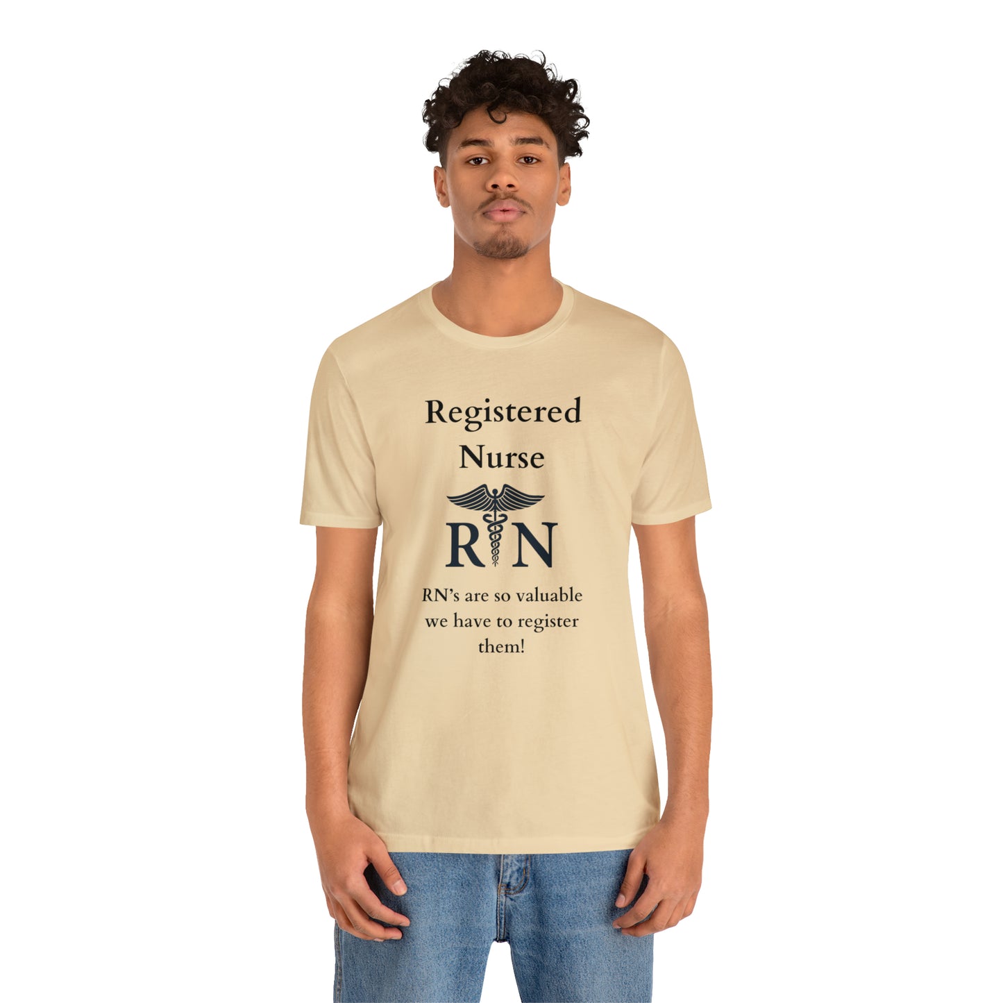 Registered Nurse Unisex Jersey Short Sleeve Tee