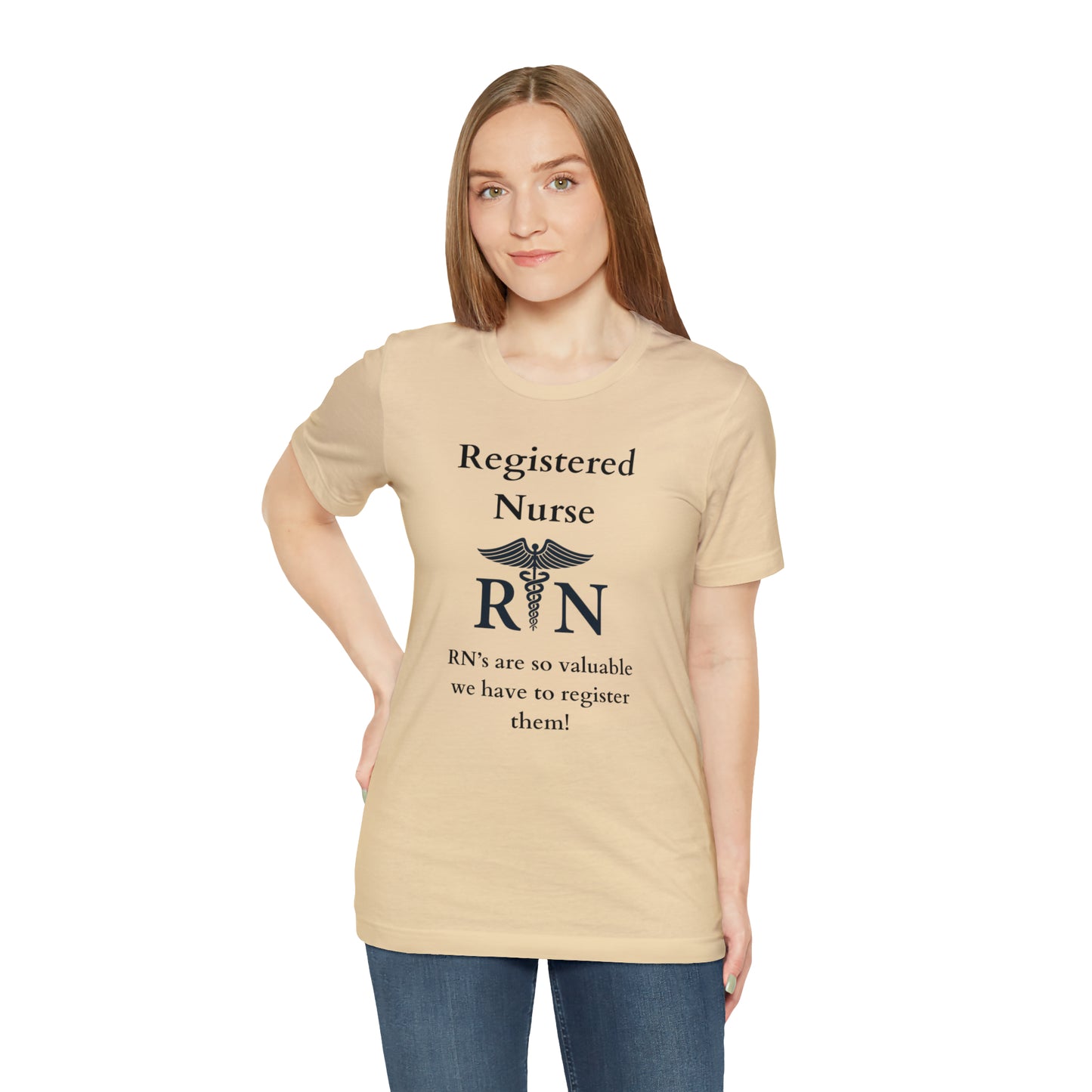 Registered Nurse Unisex Jersey Short Sleeve Tee