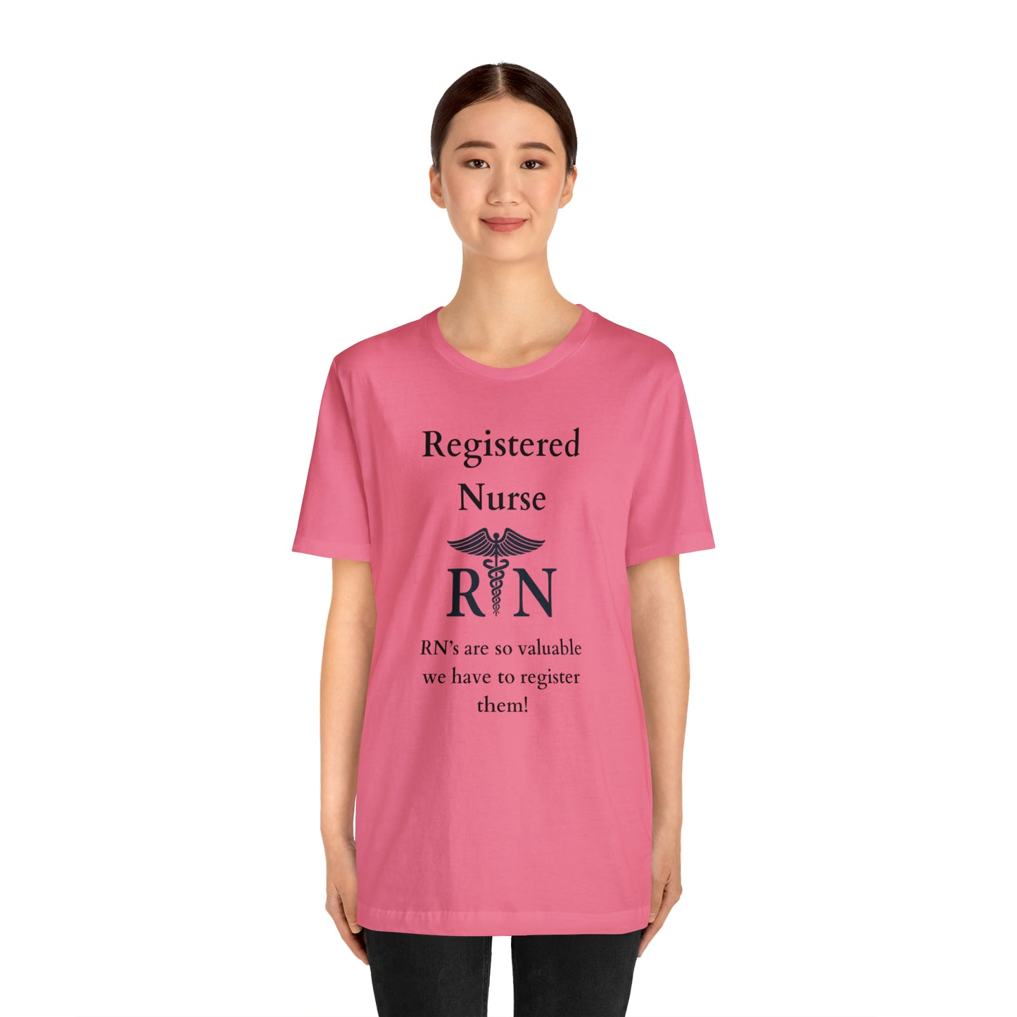 Registered Nurse Unisex Jersey Short Sleeve Tee