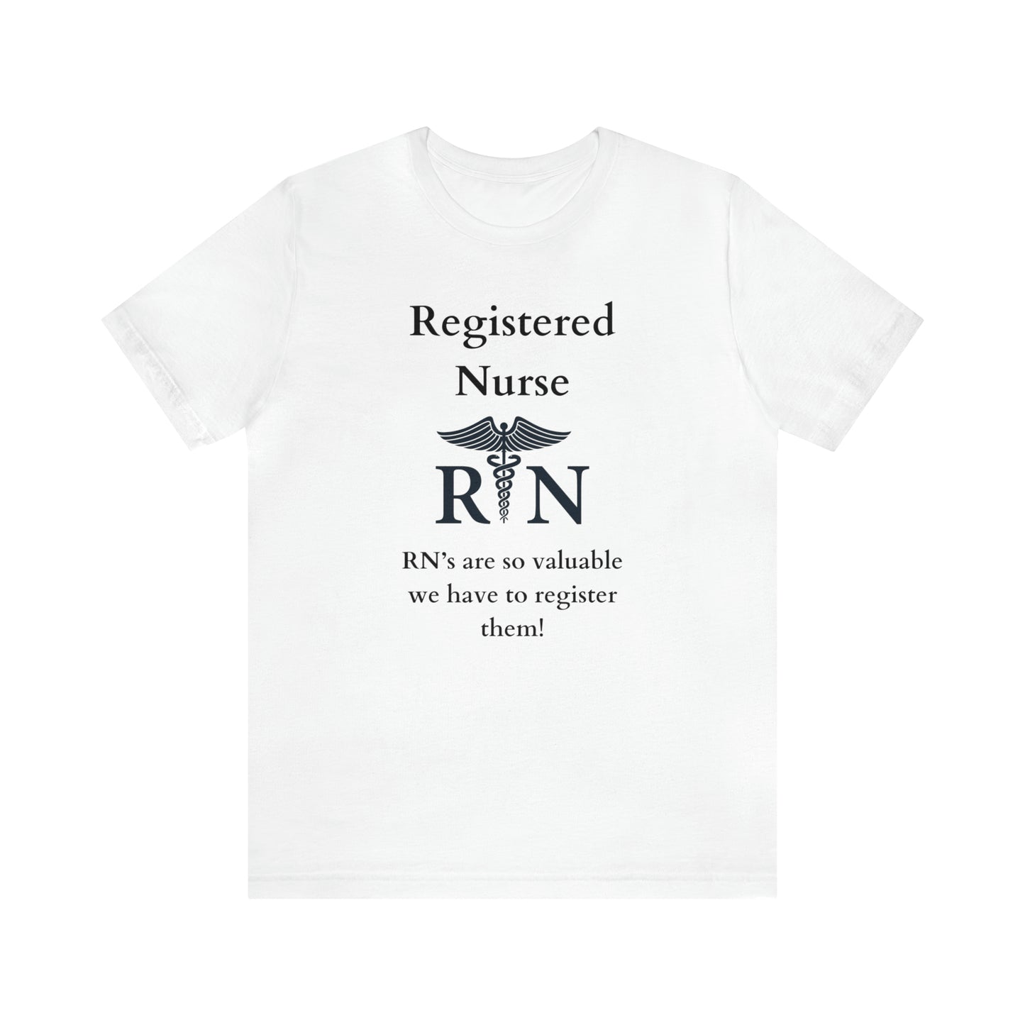 Registered Nurse Unisex Jersey Short Sleeve Tee