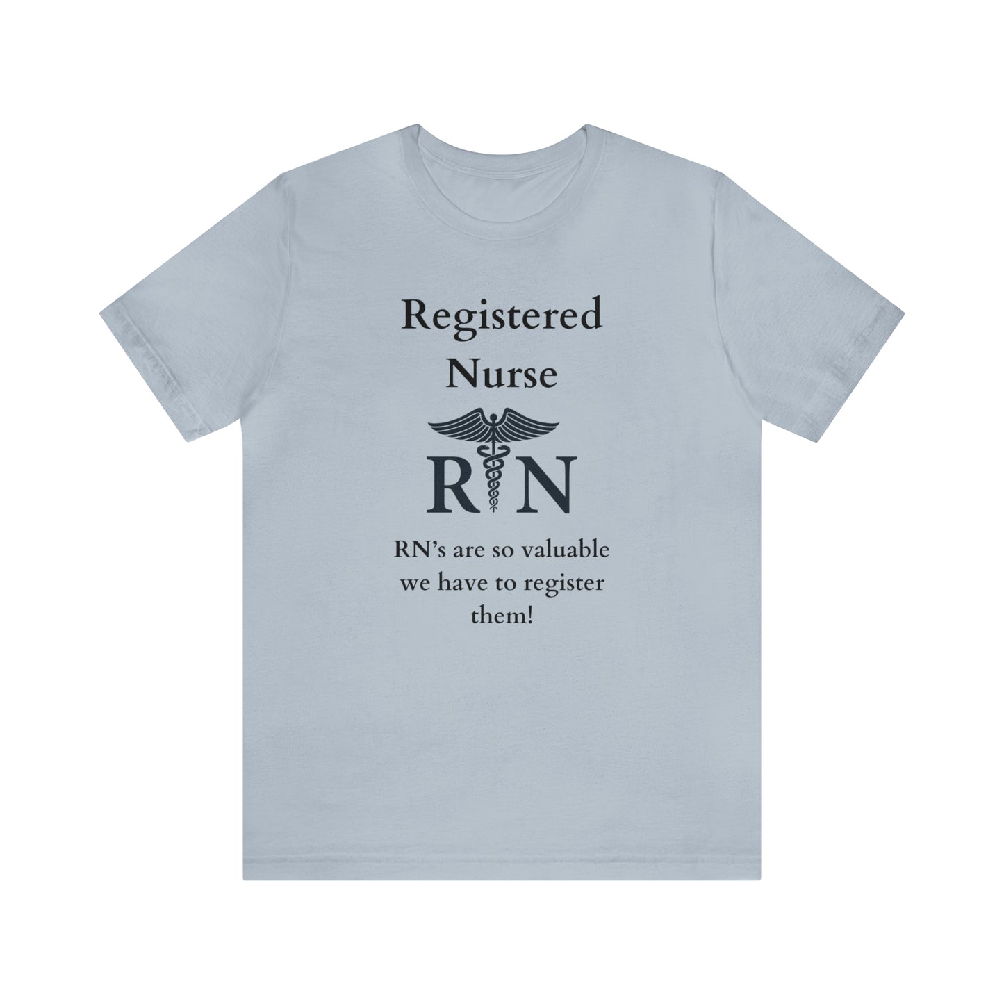 Registered Nurse Unisex Jersey Short Sleeve Tee