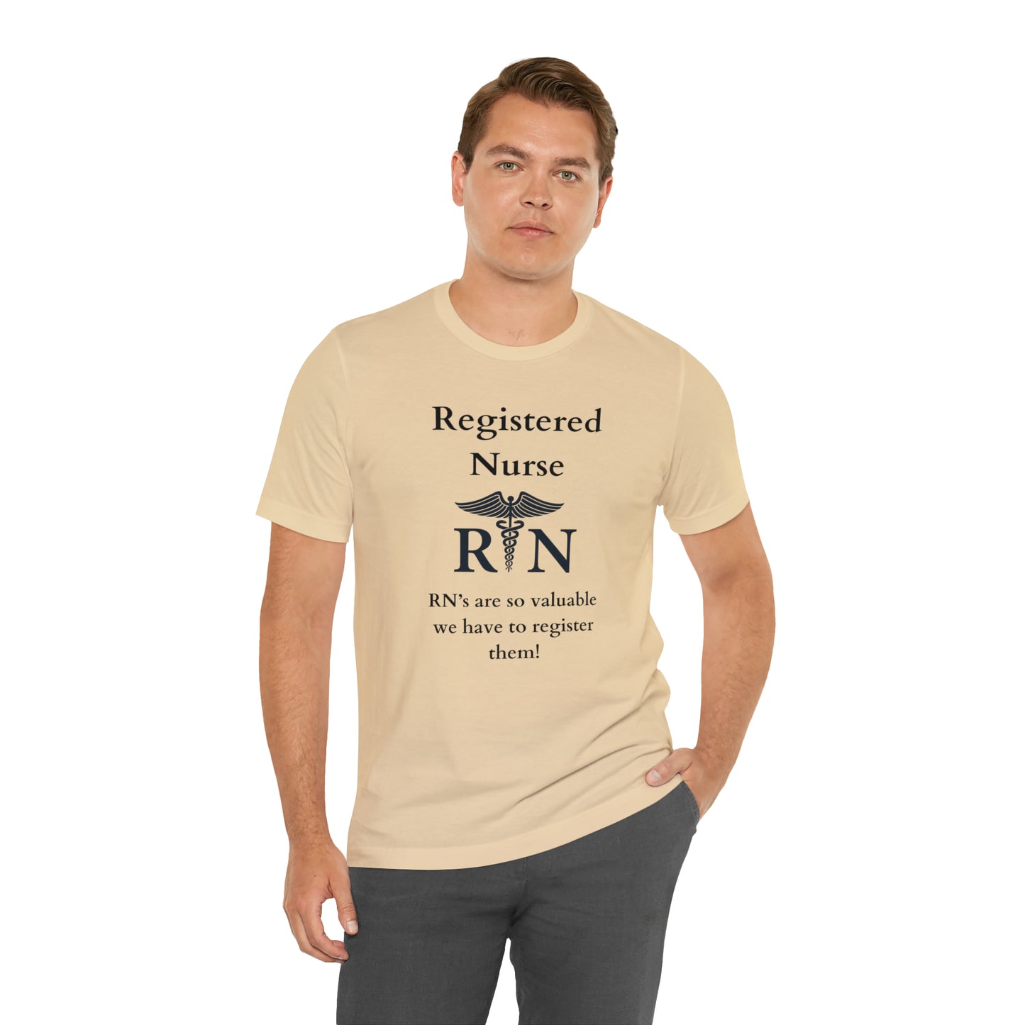 Registered Nurse Unisex Jersey Short Sleeve Tee