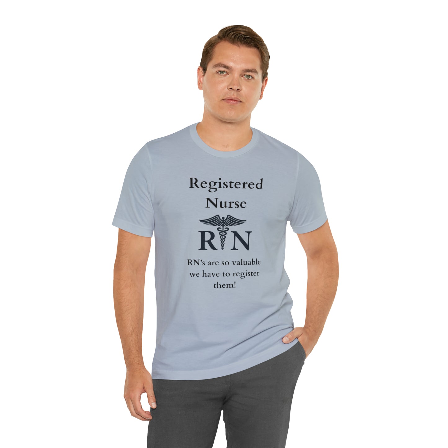 Registered Nurse Unisex Jersey Short Sleeve Tee