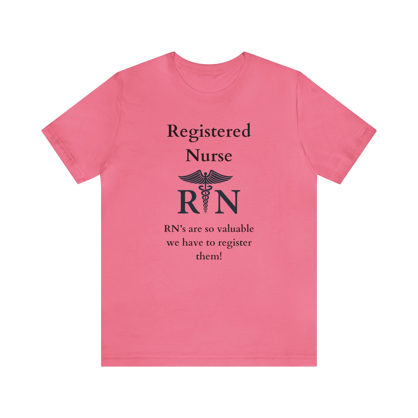 Registered Nurse Unisex Jersey Short Sleeve Tee