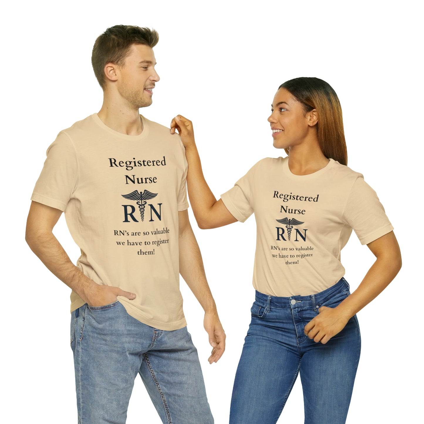 Registered Nurse Unisex Jersey Short Sleeve Tee