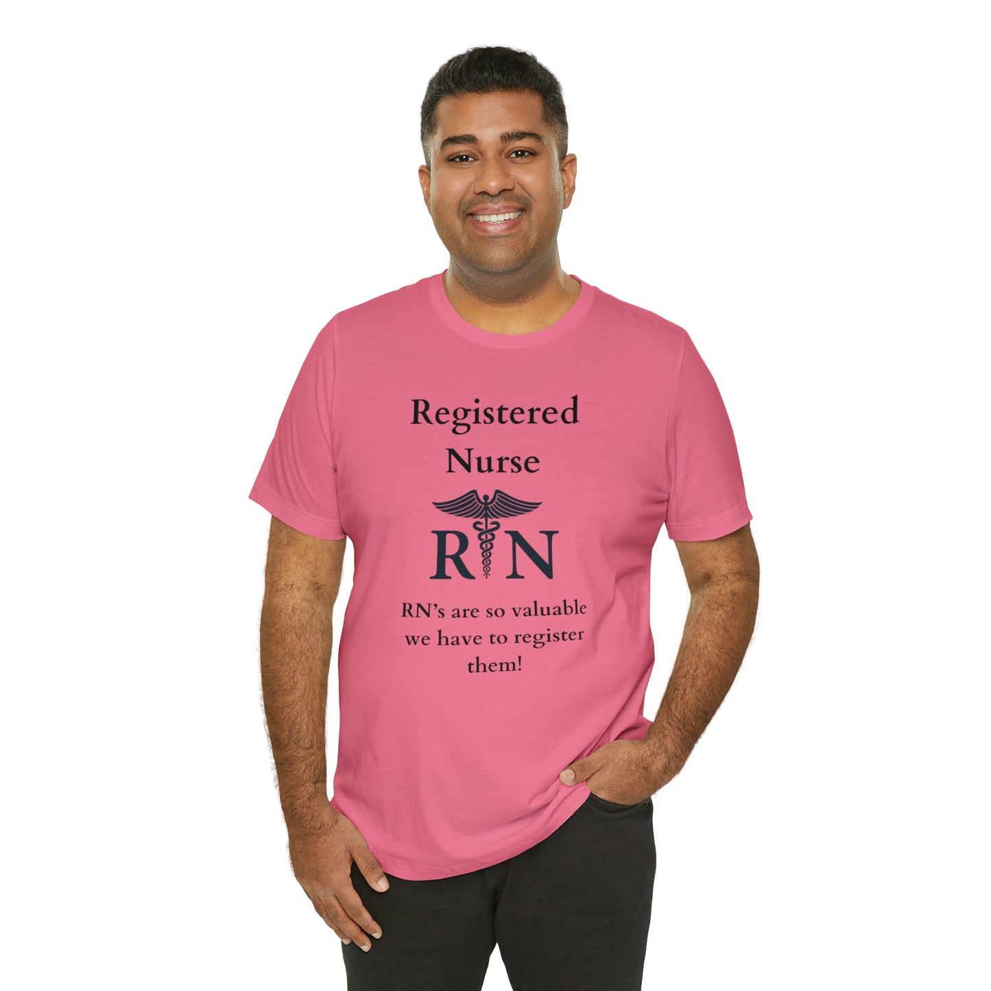 Registered Nurse Unisex Jersey Short Sleeve Tee