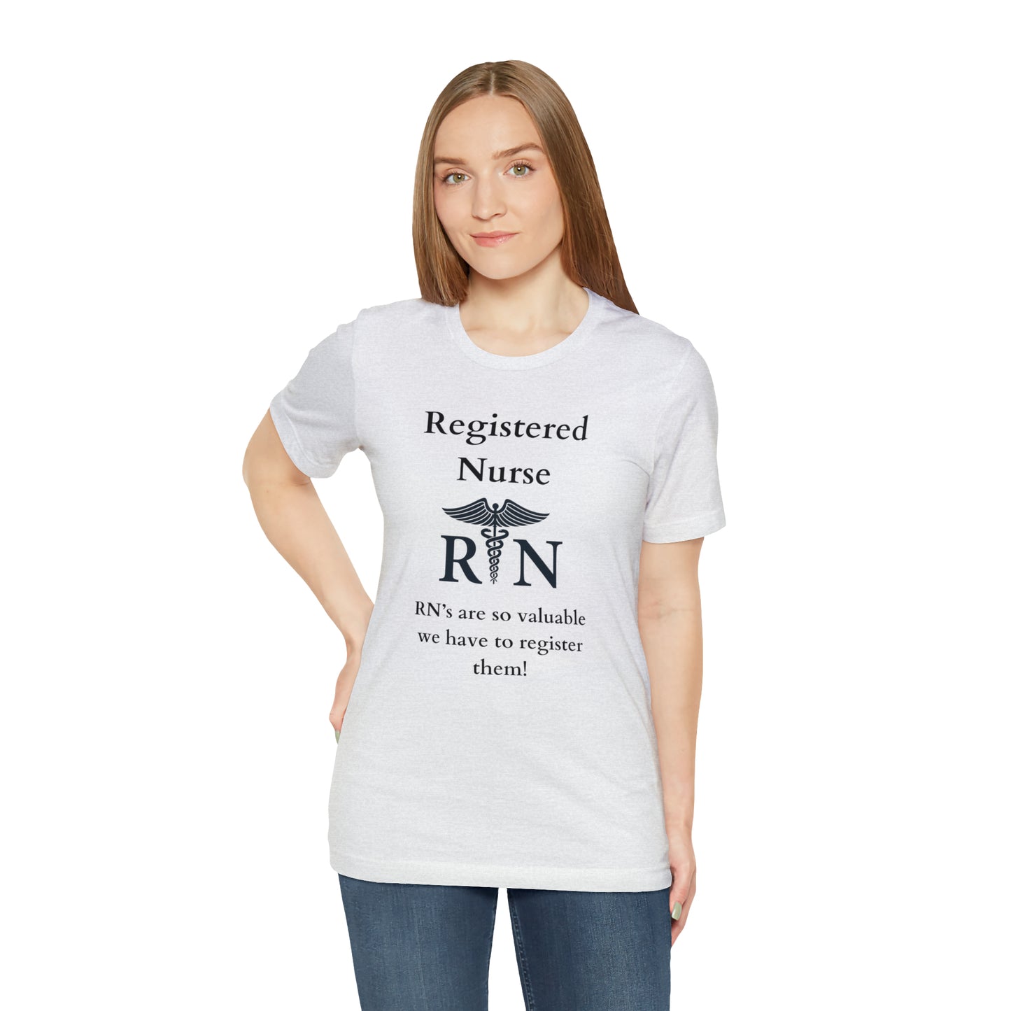 Registered Nurse Unisex Jersey Short Sleeve Tee