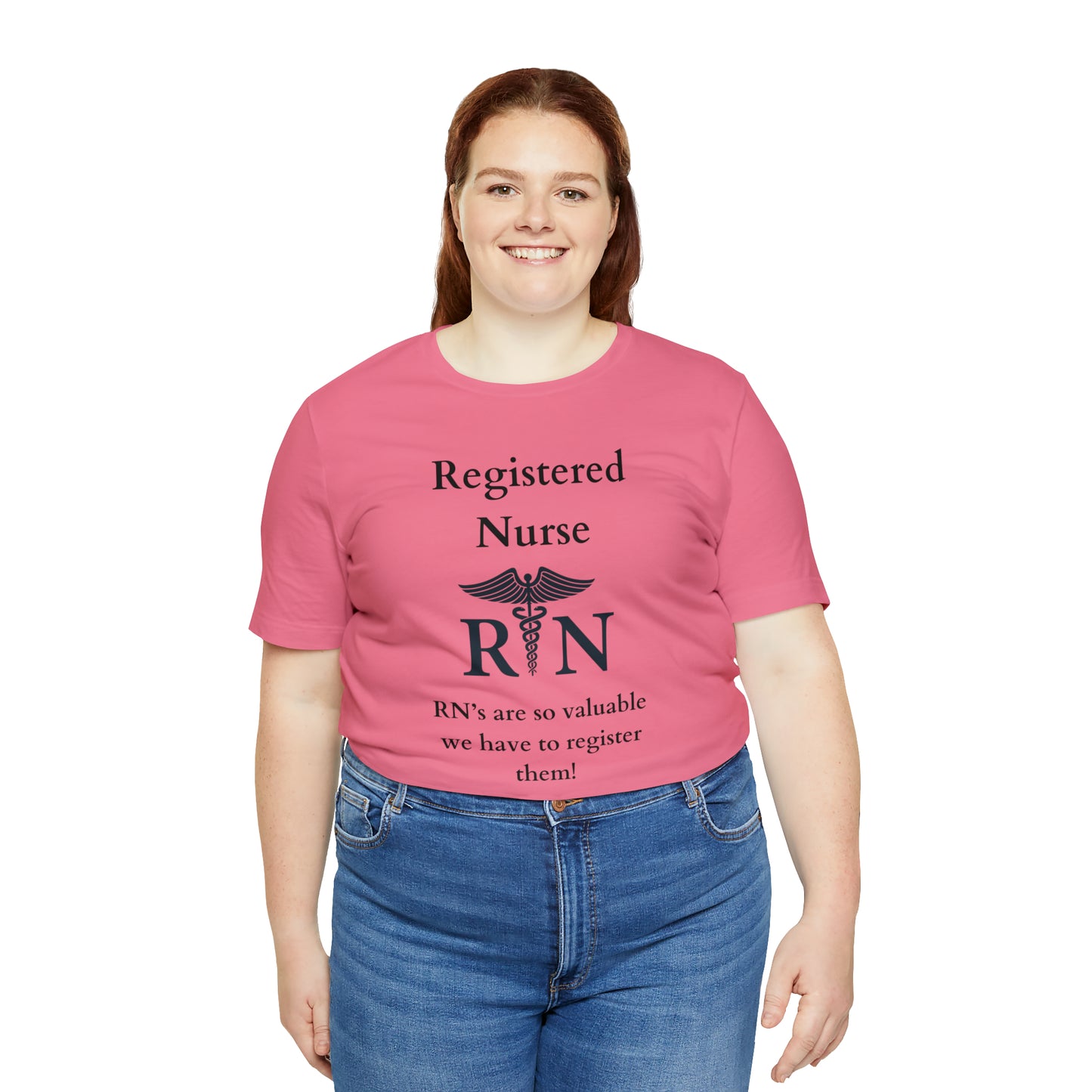 Registered Nurse Unisex Jersey Short Sleeve Tee