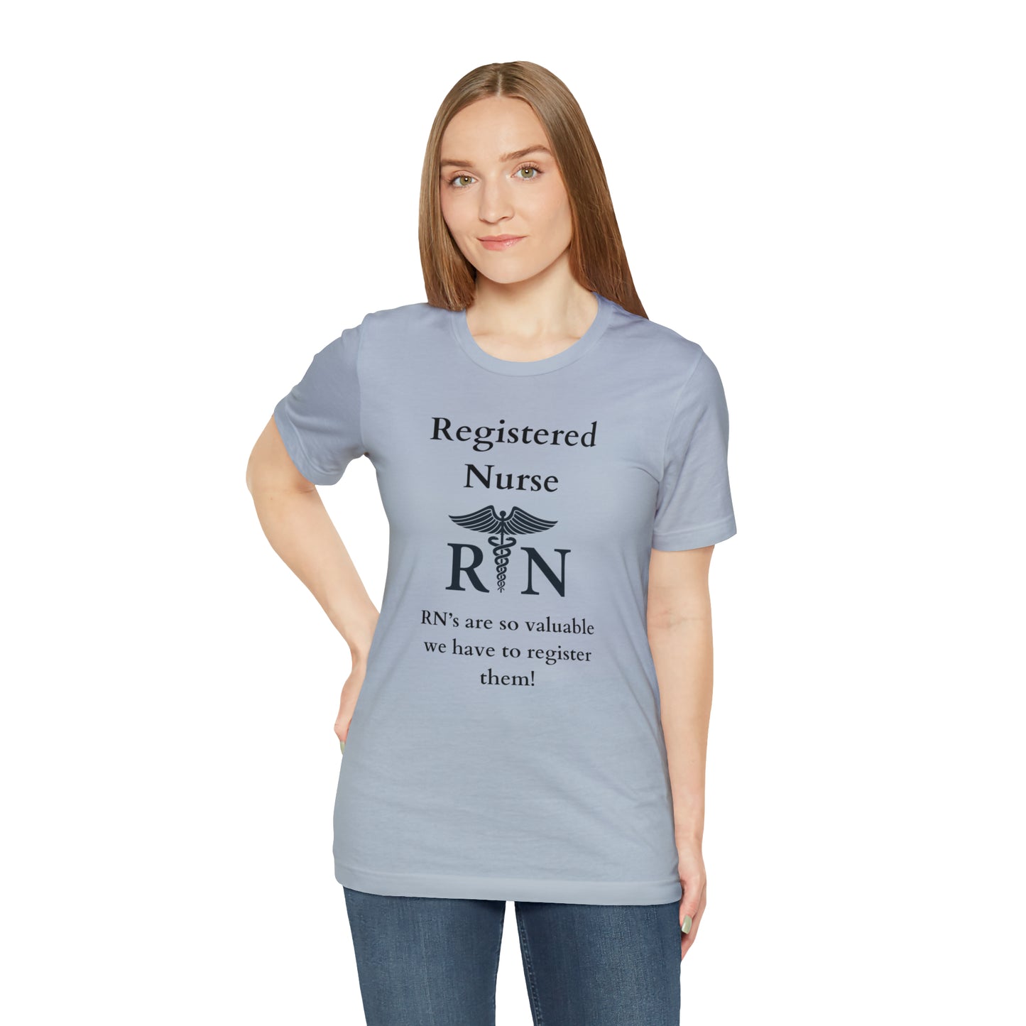 Registered Nurse Unisex Jersey Short Sleeve Tee