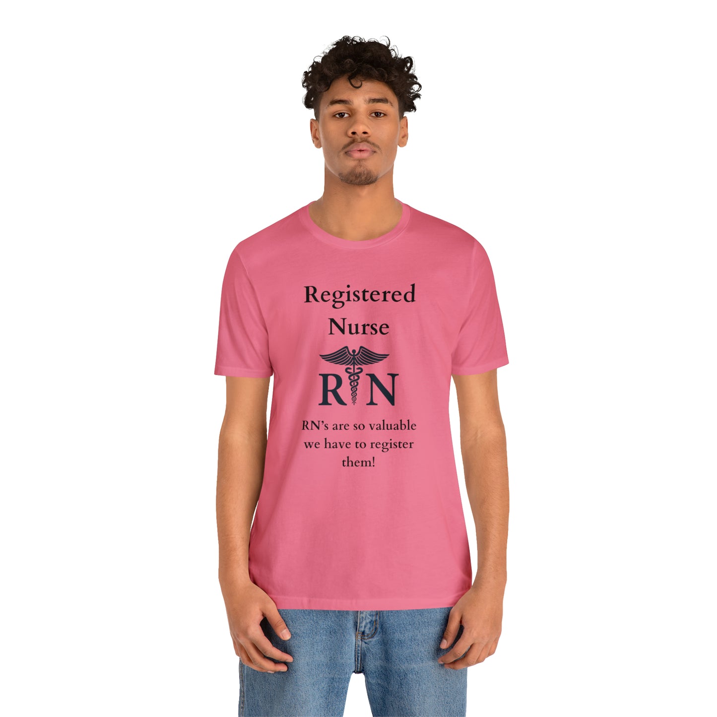 Registered Nurse Unisex Jersey Short Sleeve Tee