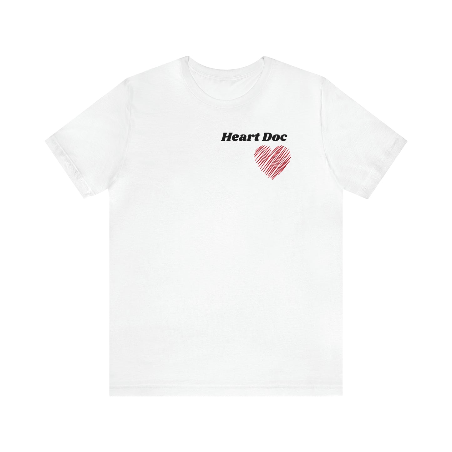 Heart Doc Cardiologist PhysicianUnisex Jersey Short Sleeve Tee