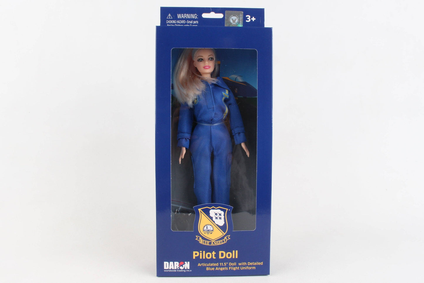 DA381 Blue Angels Doll Female  by Daron Toys SALE while supplies last Pilot