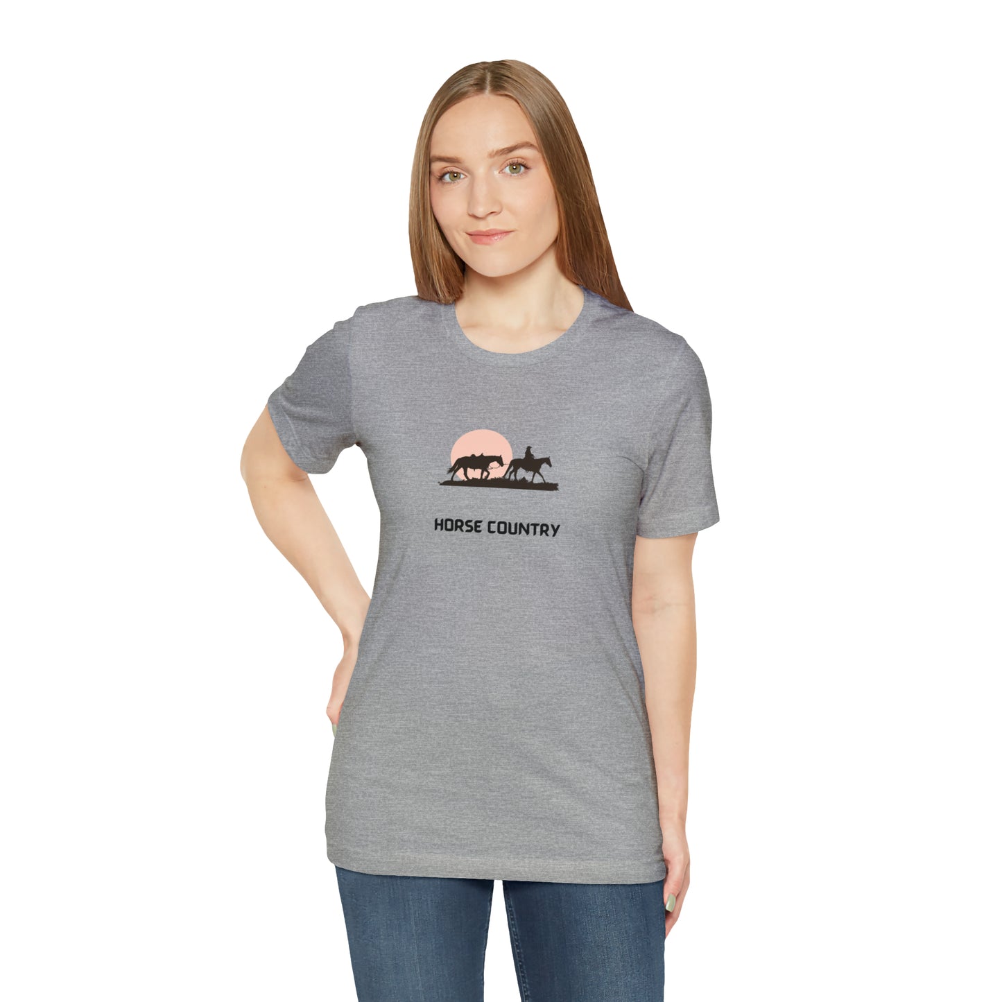 Horse Country Unisex Jersey Short Sleeve Tee