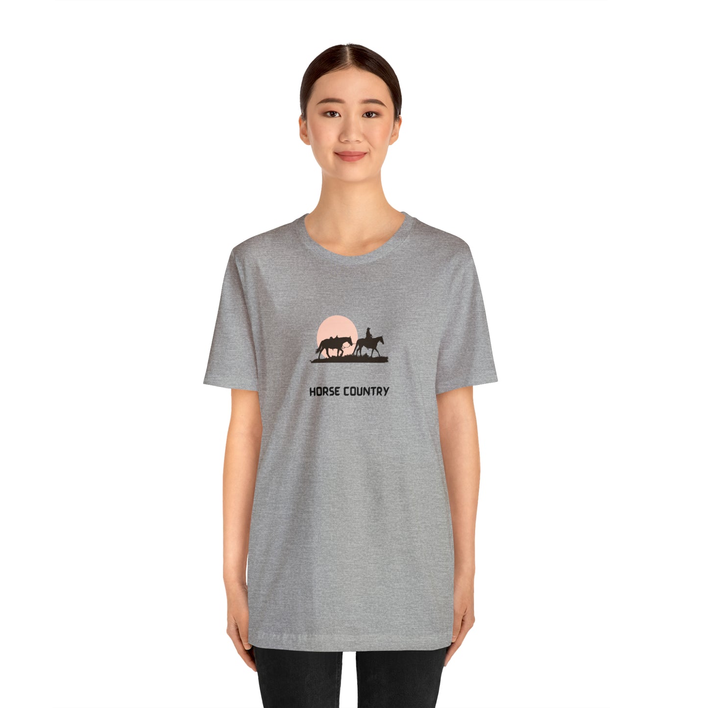 Horse Country Unisex Jersey Short Sleeve Tee