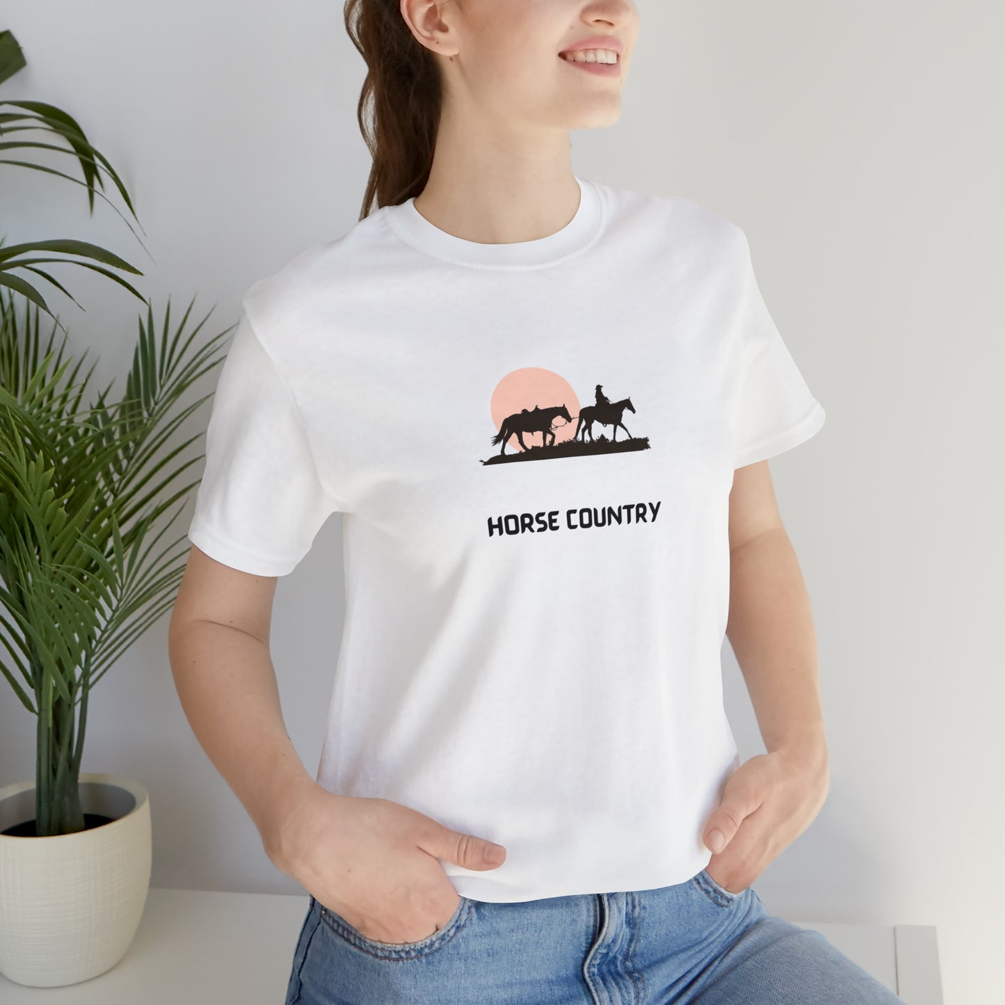 Horse Country Unisex Jersey Short Sleeve Tee