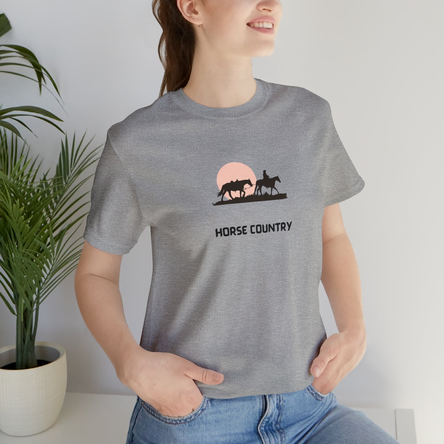 Horse Country Unisex Jersey Short Sleeve Tee