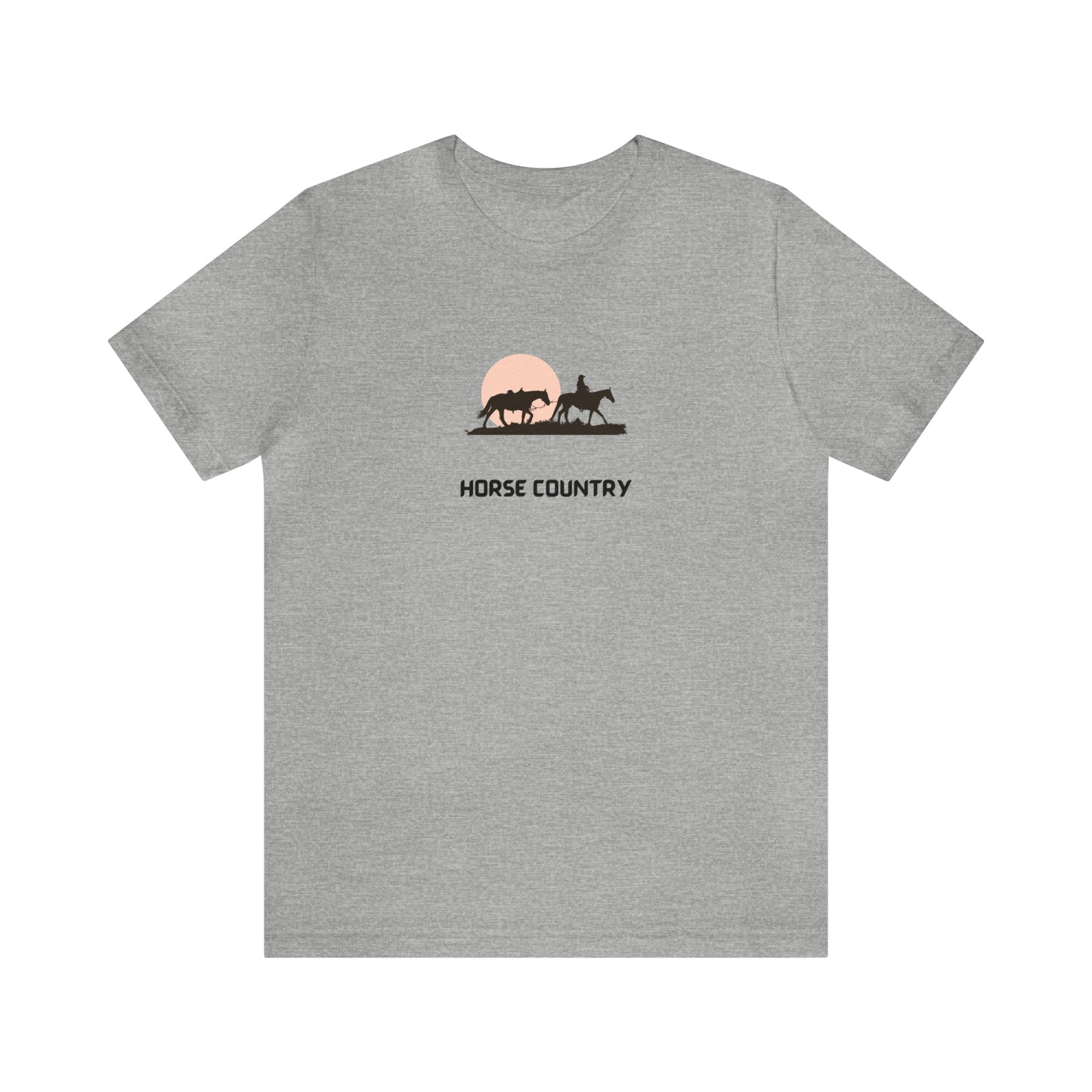 Horse Country Unisex Jersey Short Sleeve Tee