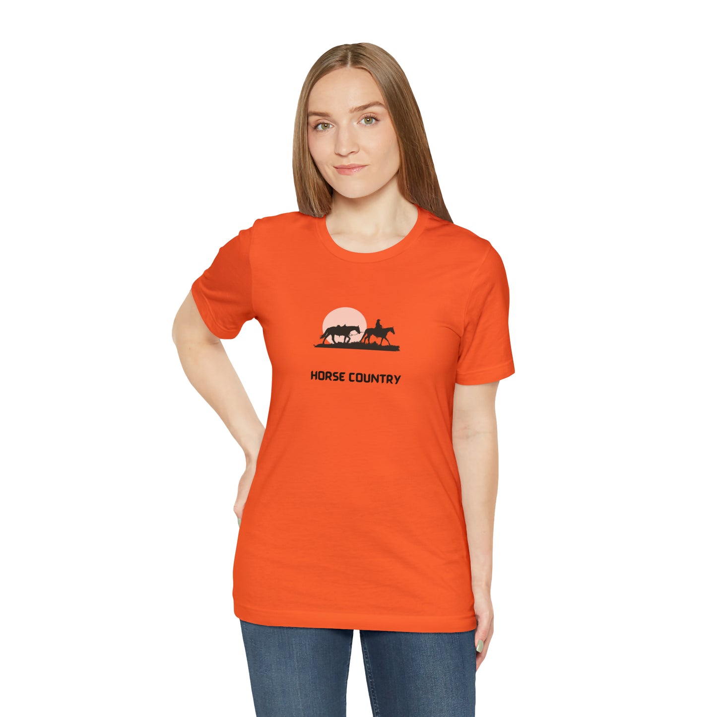 Horse Country Unisex Jersey Short Sleeve Tee