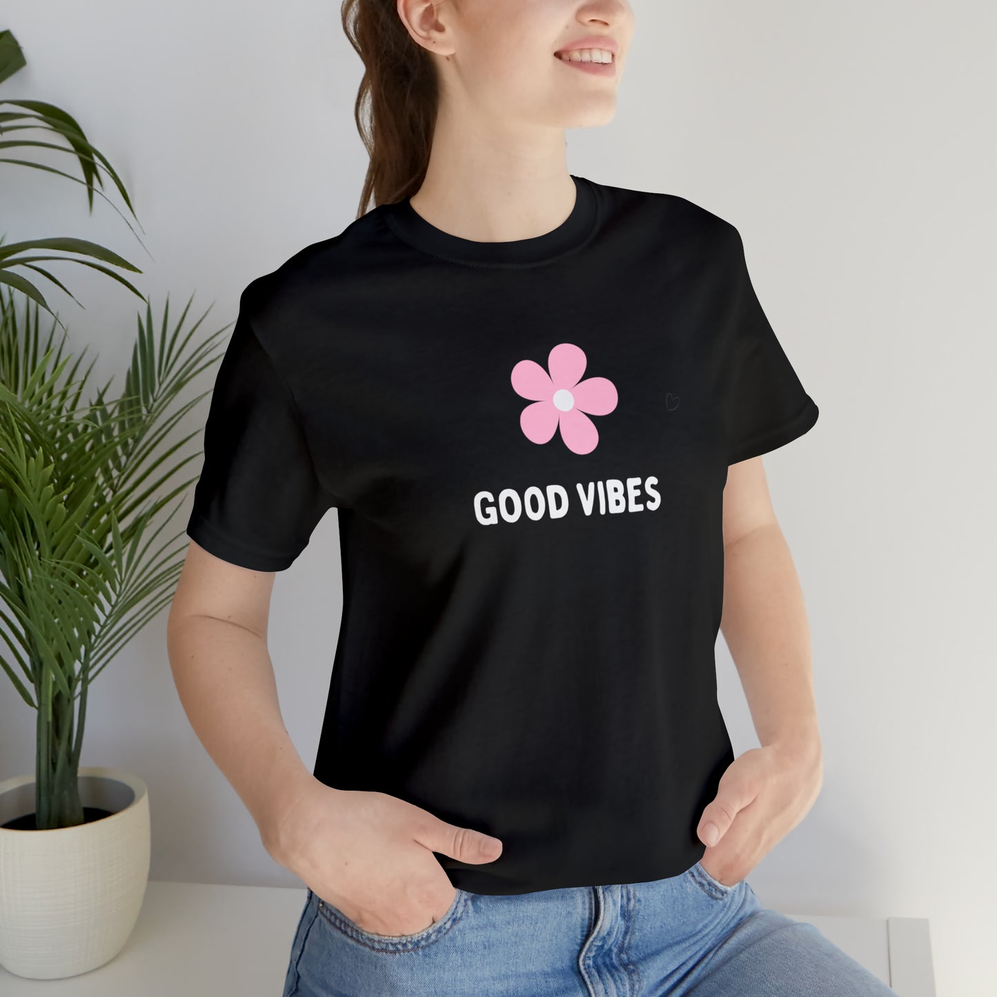 Good Vibes Unisex Jersey Short Sleeve Tee