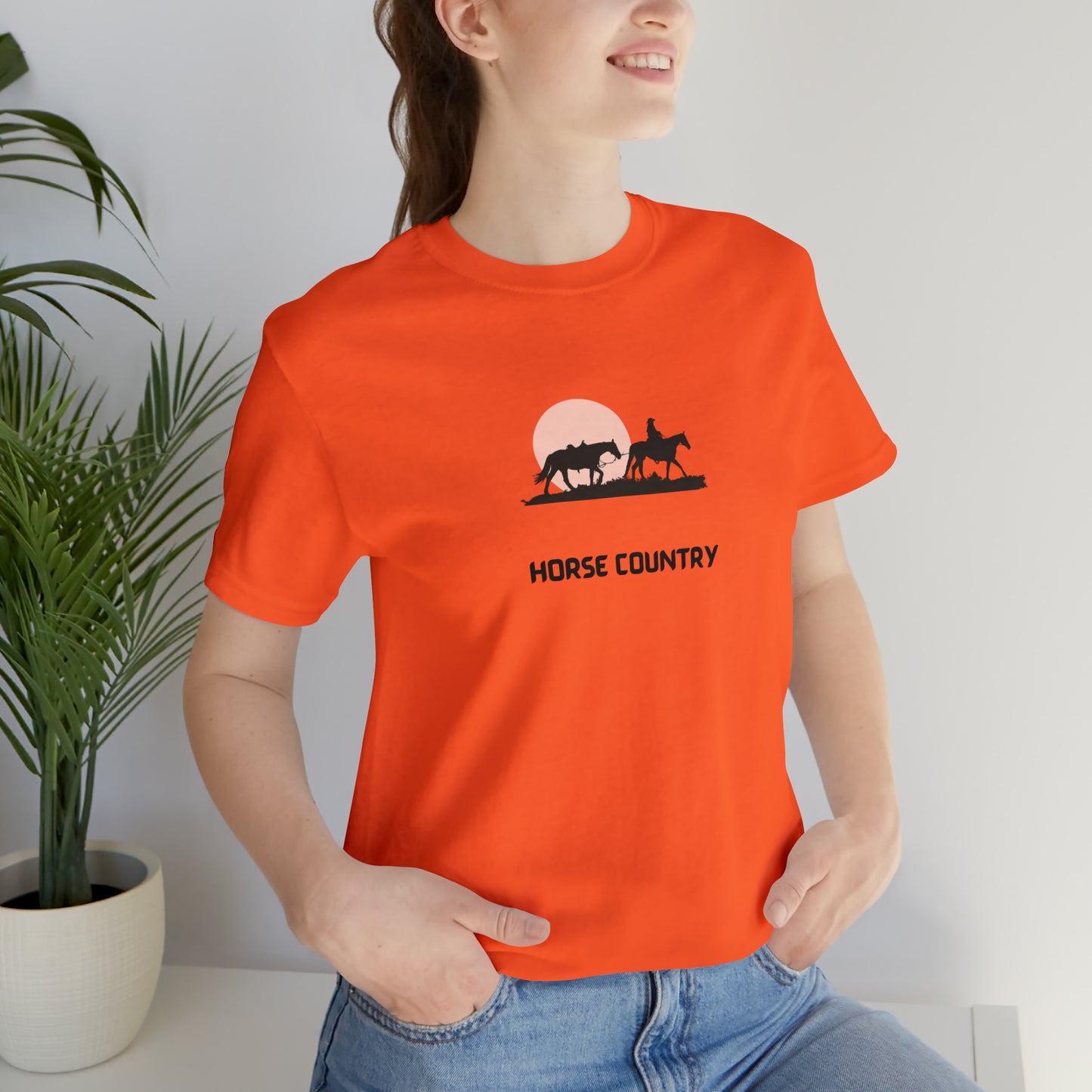 Horse Country Unisex Jersey Short Sleeve Tee