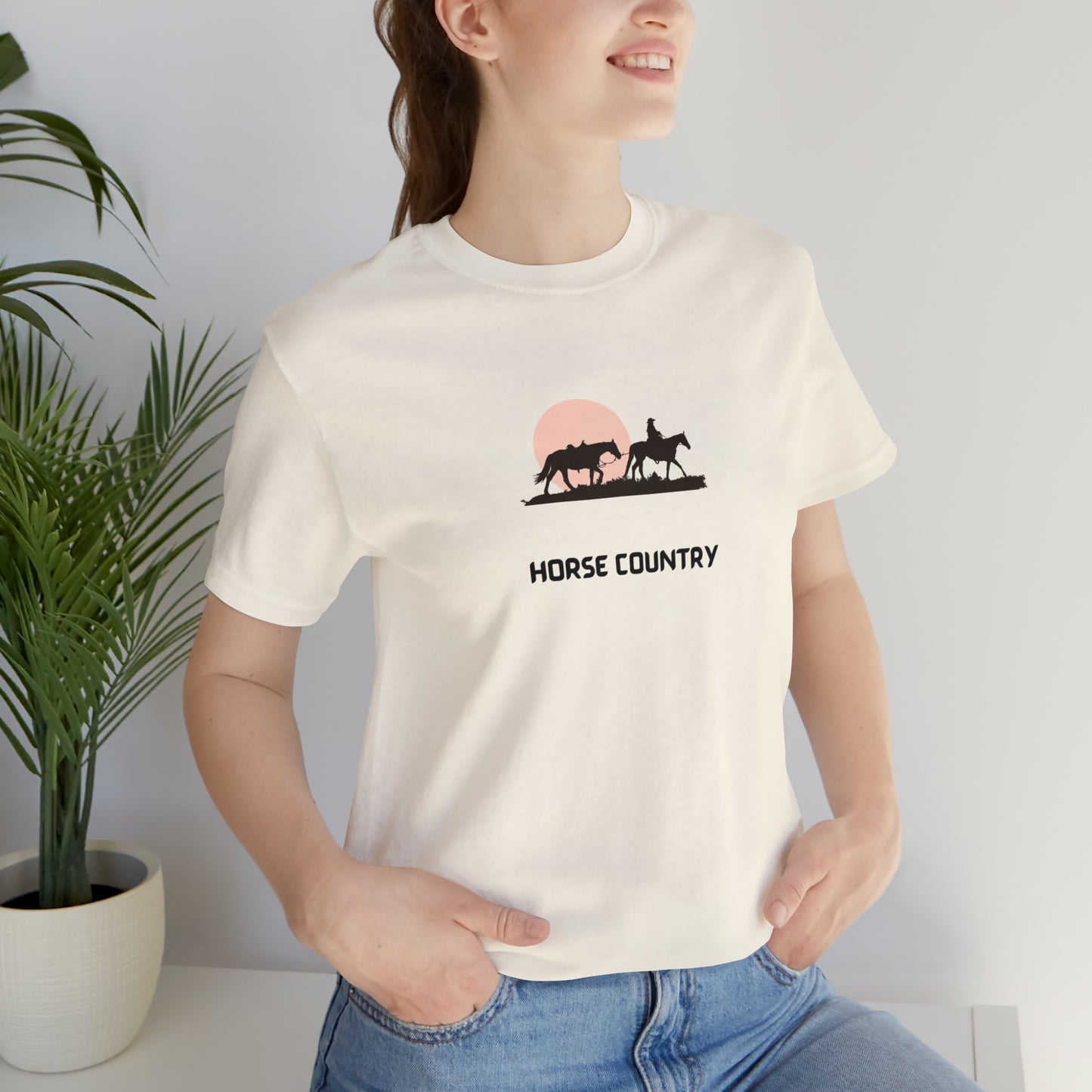 Horse Country Unisex Jersey Short Sleeve Tee