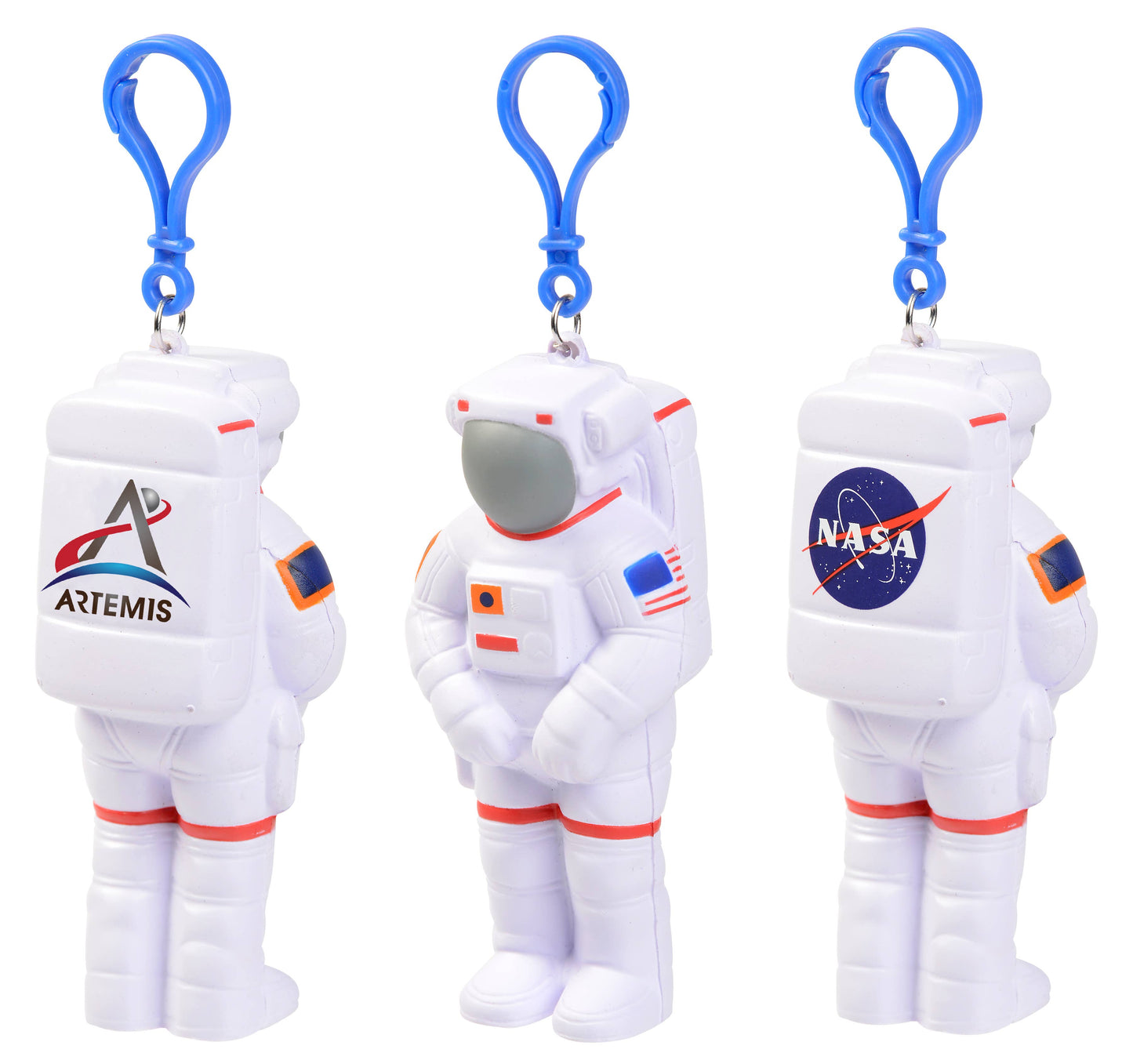 Foam Astronaut W/Backpack Clip