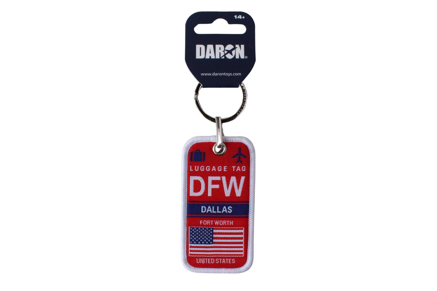 TL1521 AIRPORT KEYCHAINS DFW