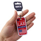 TL1352 AIRPORT KEYCHAINS LAX