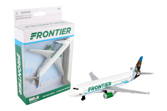 RT7594-1 Frontier Airlines Single Plane by Daron Toys