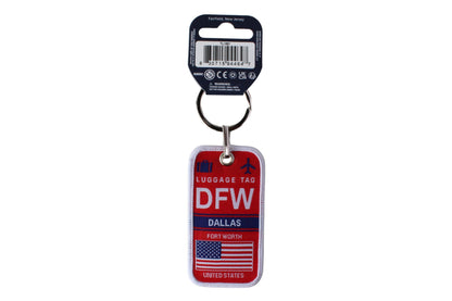 TL1521 AIRPORT KEYCHAINS DFW