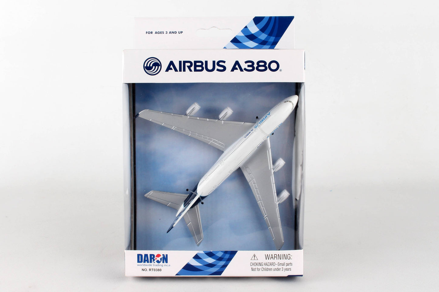 RT0380 Airbus A380 Single Plane by Daron Toys