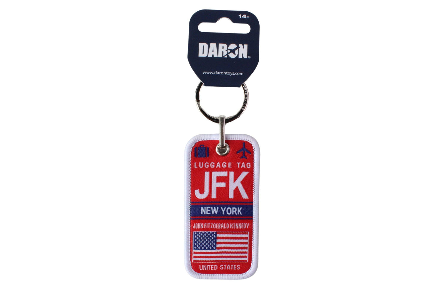 TL1351  AIRPORT KEYCHAINS JFK