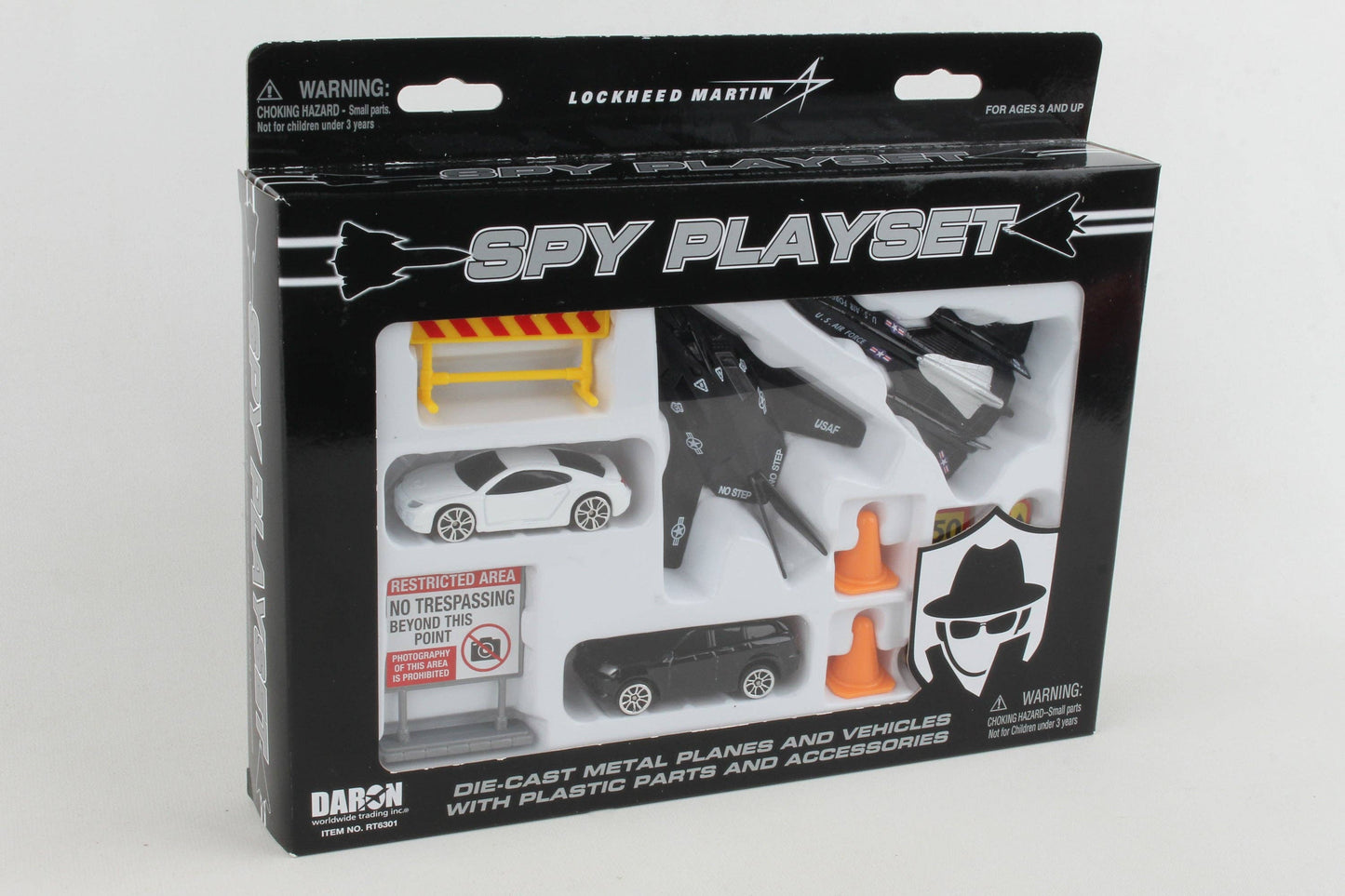 RT6301 SPY PLAYSET with 2 Stealth planes