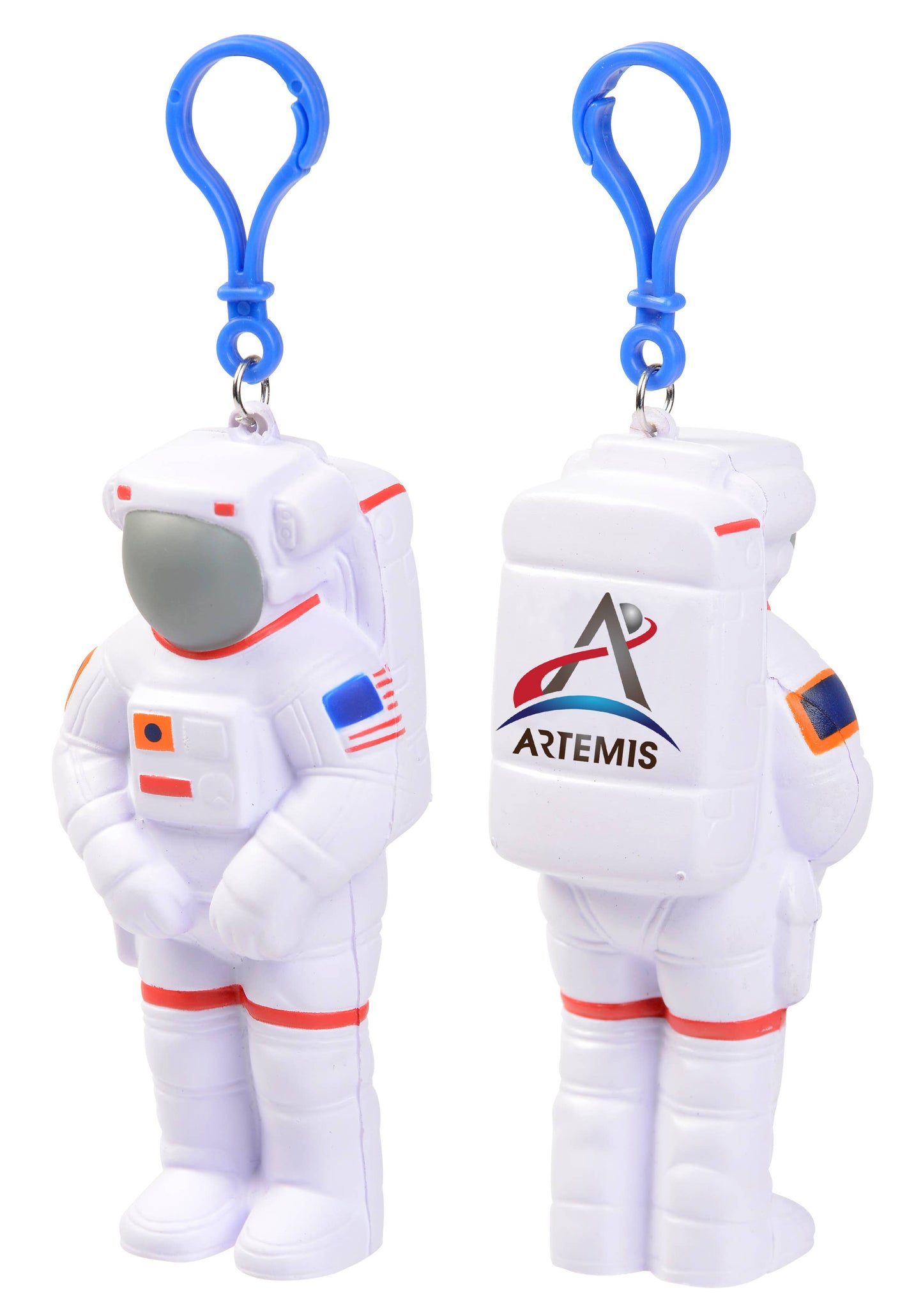 Foam Astronaut W/Backpack Clip