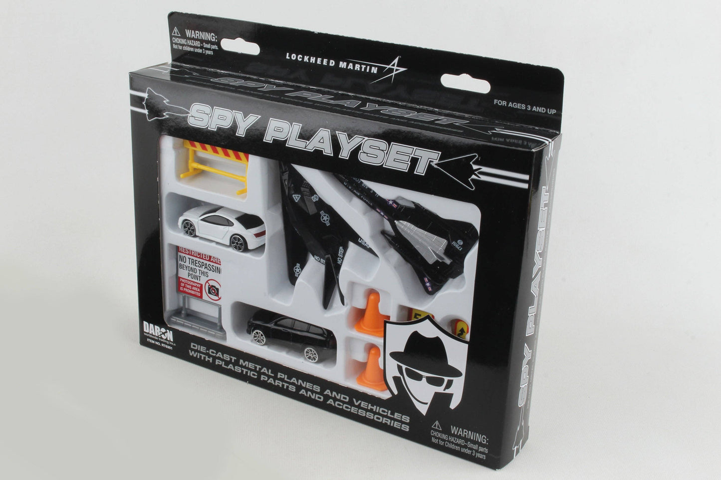 RT6301 SPY PLAYSET with 2 Stealth planes