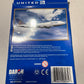 Older United Airlines Boeing 747-400 plane RLT 6264 old price sticker on box