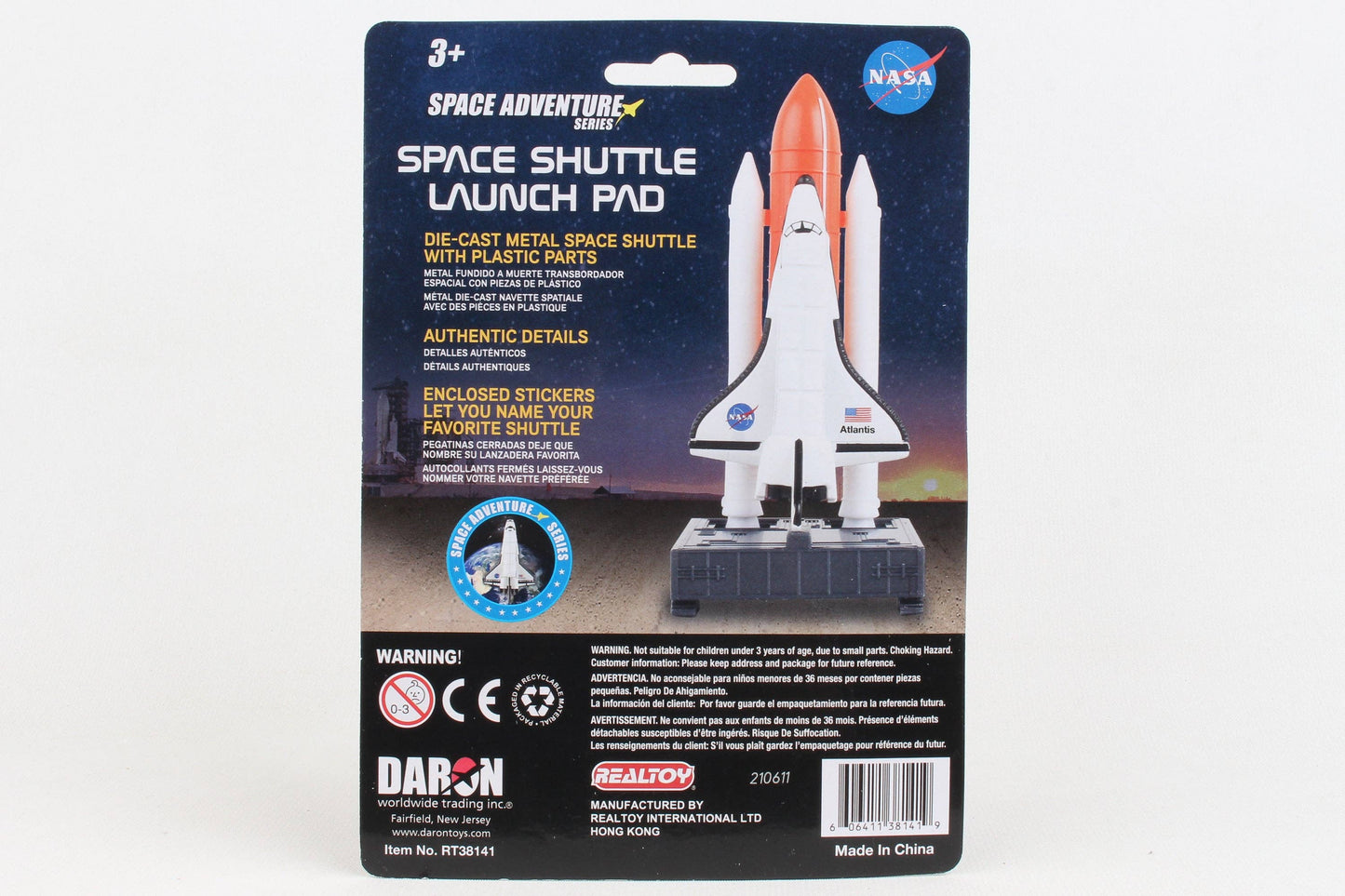 RT38141 Space Adventure Space Shuttle on Launch Pad by Daron