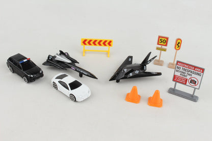 RT6301 SPY PLAYSET with 2 Stealth planes